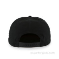 Gorra snapback con logo de goma de diseño personalizado